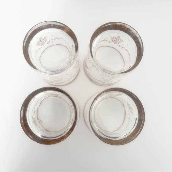 Four double Old Fashioned Cocktail glasses Lenox Eternal Christmas - Picture 6 of 7